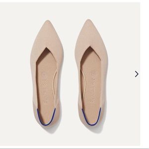 Rothy’s The Point ‘Ecru’ Shoes Women’s US 8 NWT